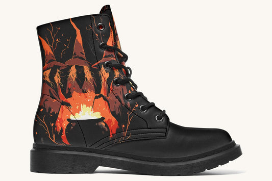Double Double Toil And Trouble Boots - Jaded Lament