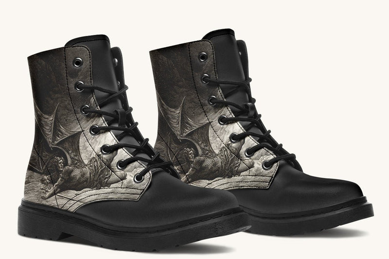 Fall of the Morning Star Boots - Jaded Lament