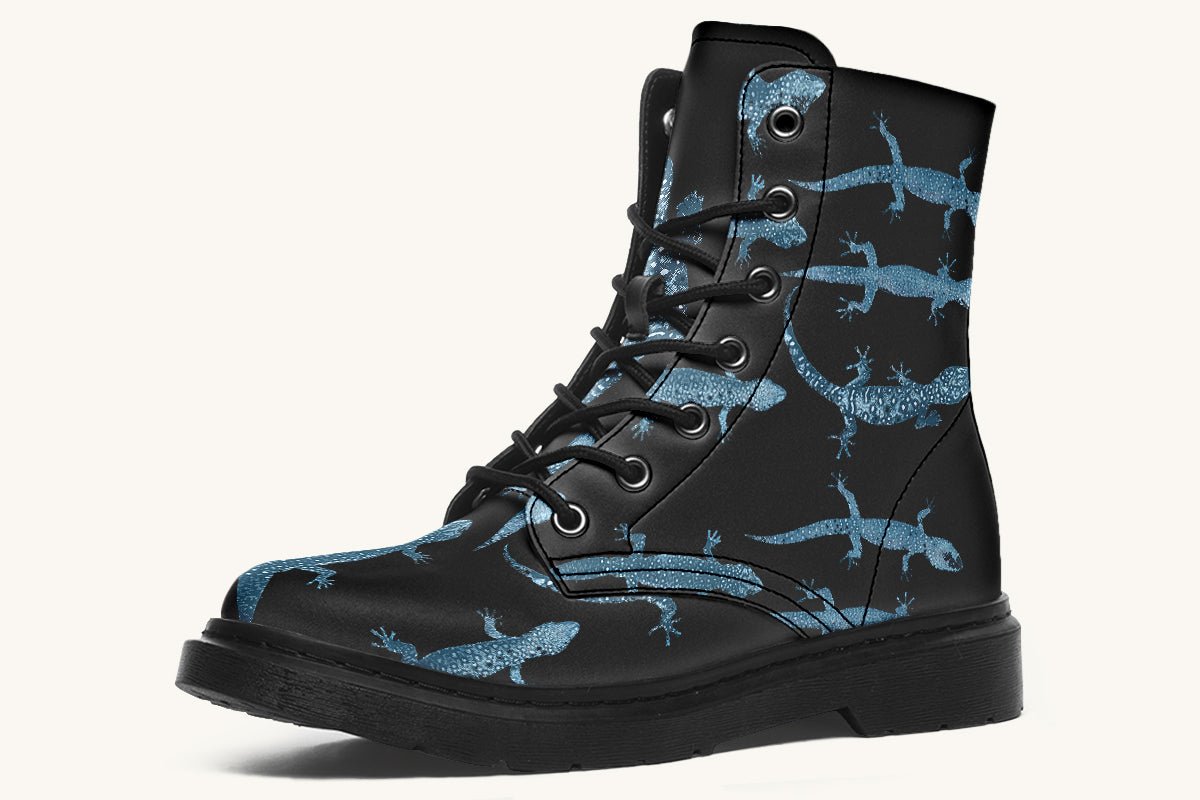 March of the Lizards Blue Black Boots - Jaded Lament