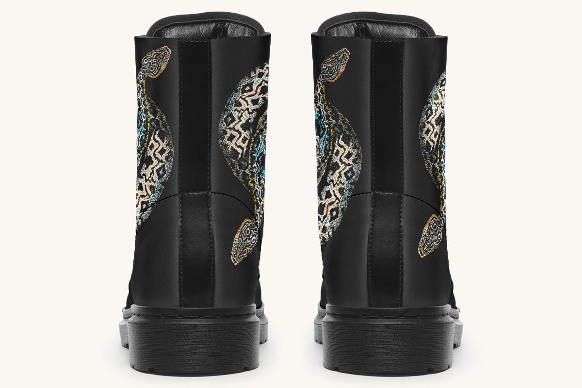 Serpent in Bloom Boots - Jaded Lament