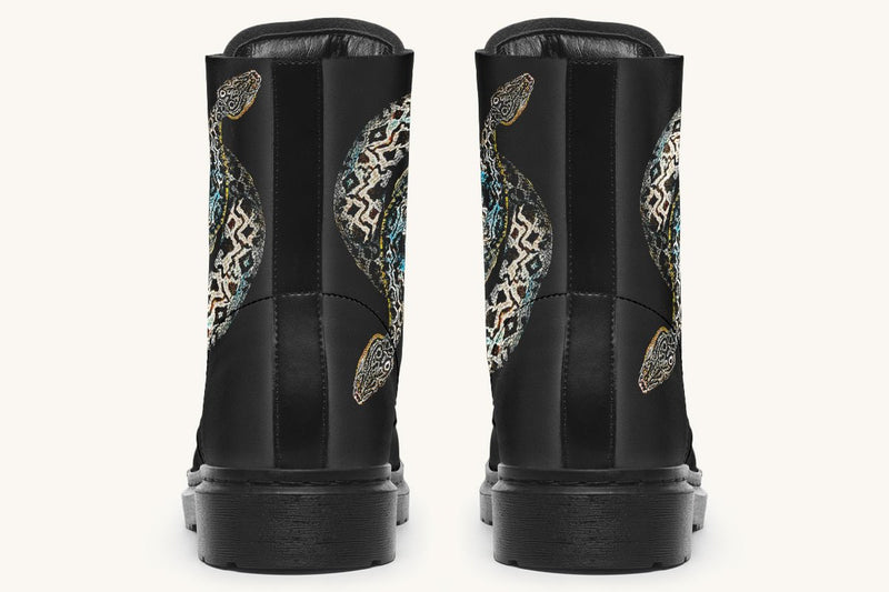 Serpent in Bloom Boots - Jaded Lament