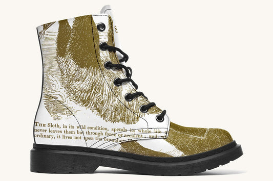 The Sloth Stays Brown White Boots - Jaded Lament