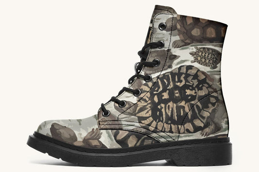 Turtle Time Desaturated Boots - Jaded Lament