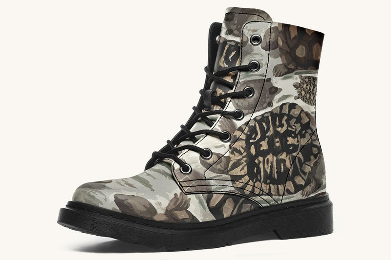 Turtle Time Desaturated Boots - Jaded Lament