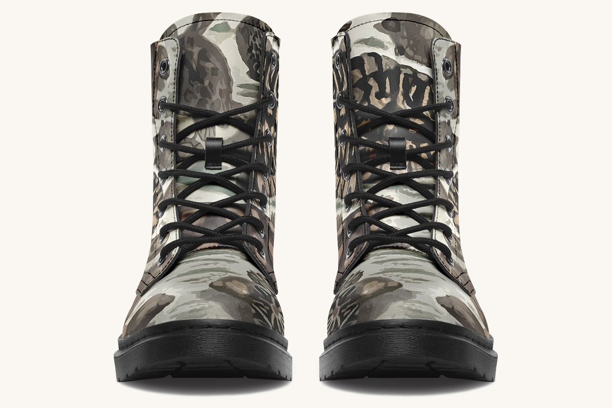 Turtle Time Desaturated Boots - Jaded Lament