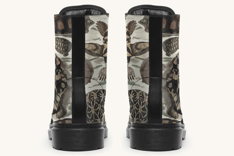 Turtle Time Desaturated Boots - Jaded Lament