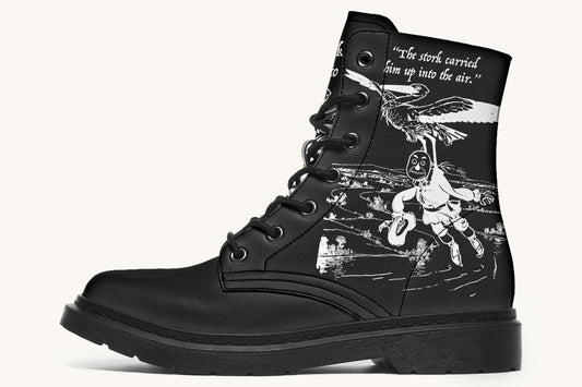 Woz Stork And Scarecrow Boots - Jaded Lament