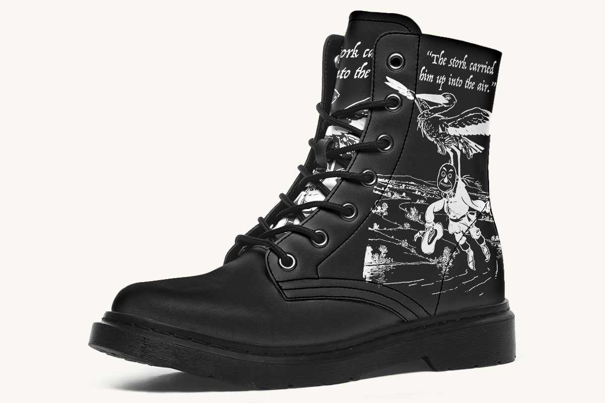 Woz Stork And Scarecrow Boots - Jaded Lament
