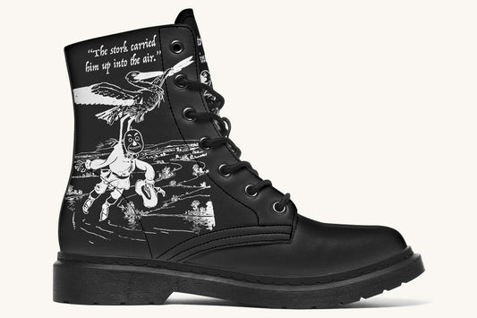 Woz Stork And Scarecrow Boots - Jaded Lament