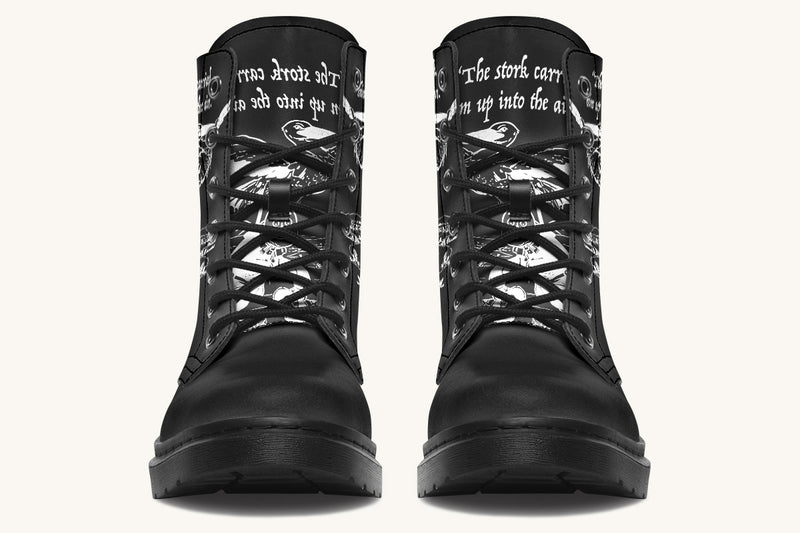 Woz Stork And Scarecrow Boots - Jaded Lament