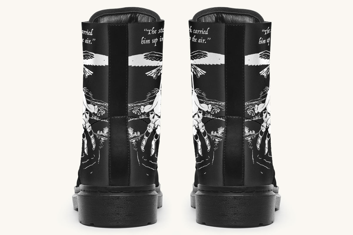 Woz Stork And Scarecrow Boots - Jaded Lament