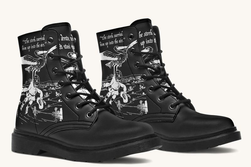 Woz Stork And Scarecrow Boots - Jaded Lament