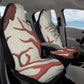 A Bloodroot Coral Sea Car Seat Cover - Jaded Lament