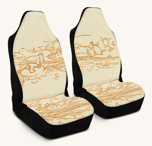 A Day With Friends Car Seat Cover - Jaded Lament