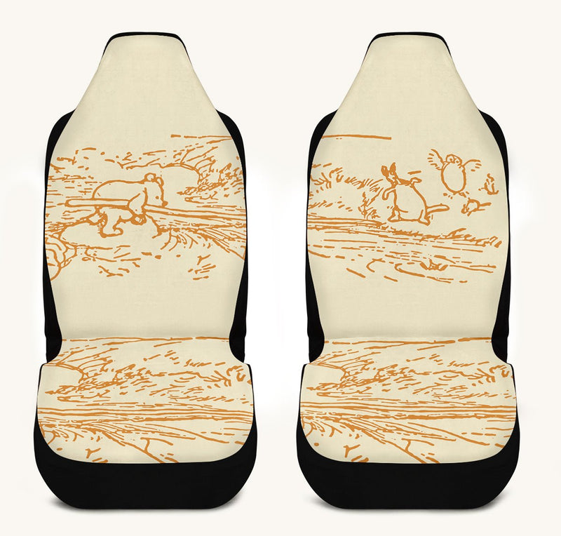 A Day With Friends Car Seat Cover - Jaded Lament