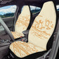 A Day With Friends Car Seat Cover - Jaded Lament