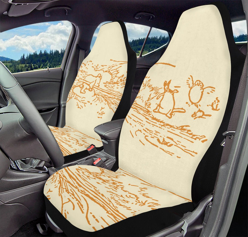 A Day With Friends Car Seat Cover - Jaded Lament