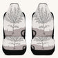 A Delicate Breath B W Car Seat Cover - Jaded Lament