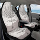 A Delicate Breath B W Car Seat Cover - Jaded Lament