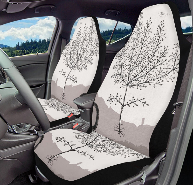 A Delicate Breath B W Car Seat Cover - Jaded Lament