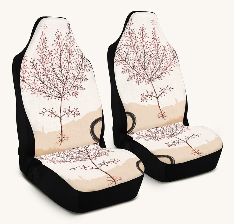 A Delicate Breath Red Car Seat Cover - Jaded Lament