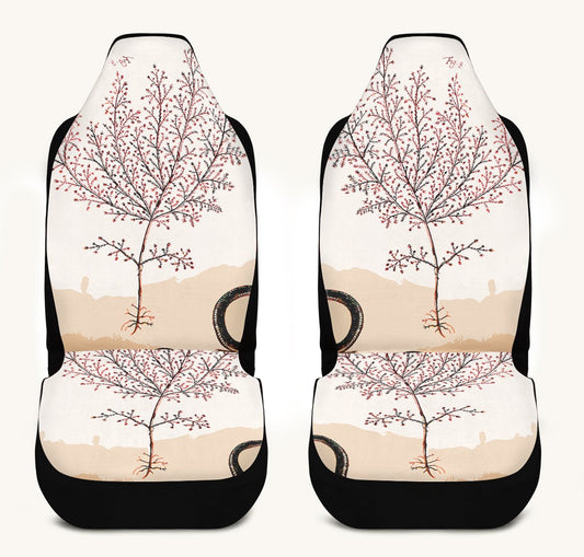A Delicate Breath Red Car Seat Cover - Jaded Lament