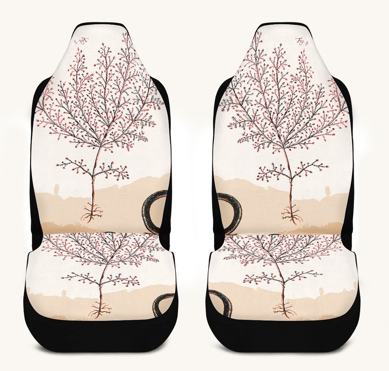 A Delicate Breath Red Car Seat Cover - Jaded Lament