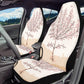 A Delicate Breath Red Car Seat Cover - Jaded Lament
