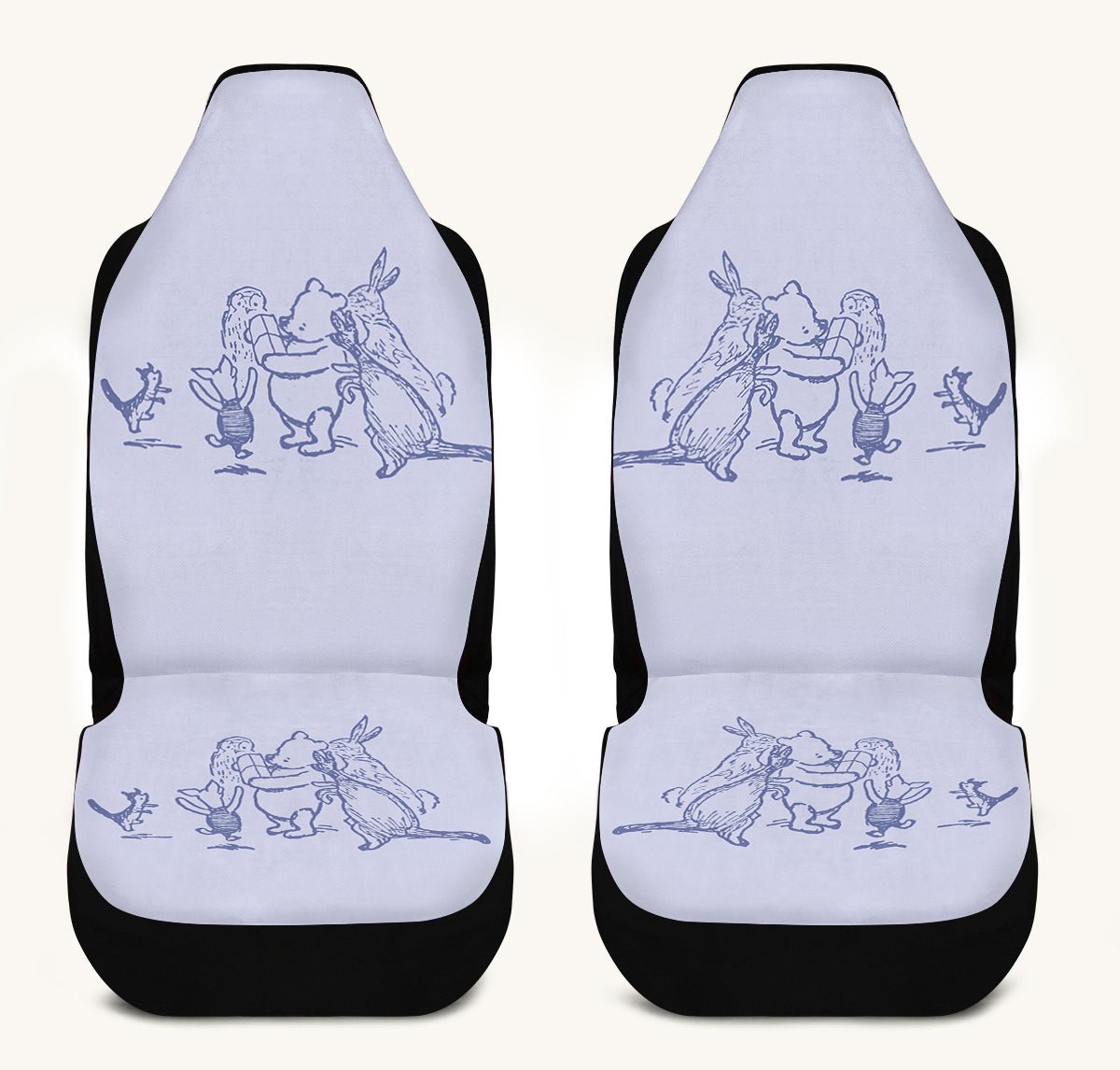 A Gift For Pooh Car Seat Cover - Jaded Lament