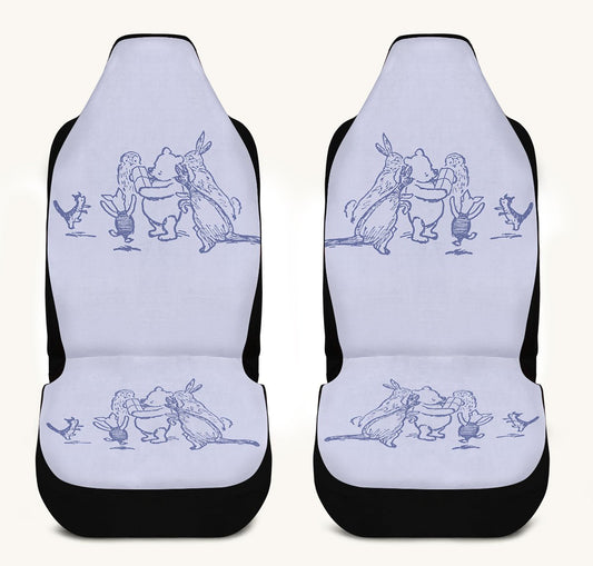 A Gift For Pooh Car Seat Cover - Jaded Lament