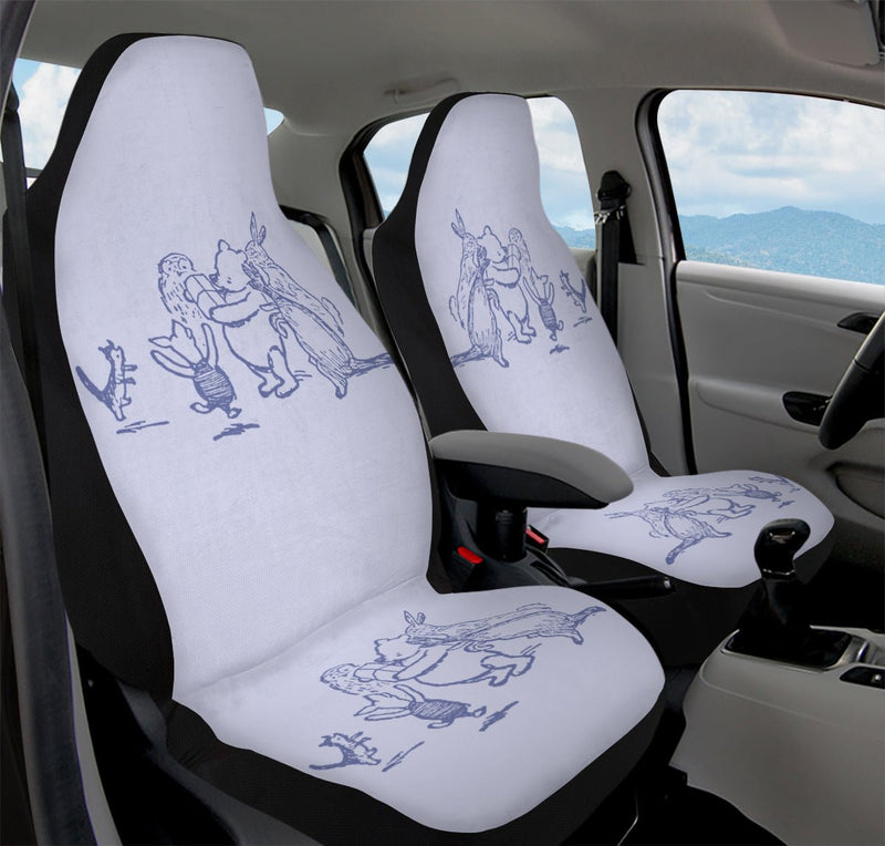 A Gift For Pooh Car Seat Cover - Jaded Lament