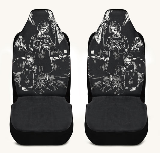 After the Fire Survival is Defiance Car Seat Cover - Jaded Lament
