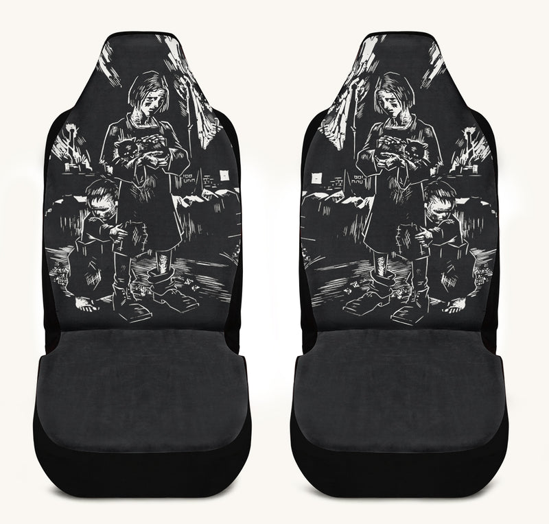 After the Fire Survival is Defiance Car Seat Cover - Jaded Lament