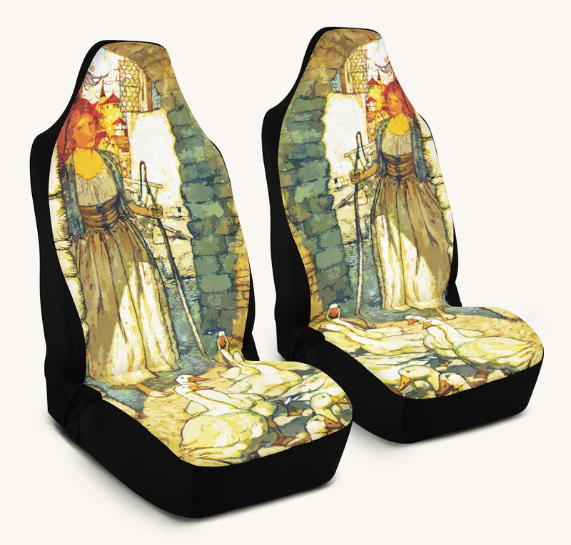 Alas Dear Goose Girl Car Seat Cover - Jaded Lament