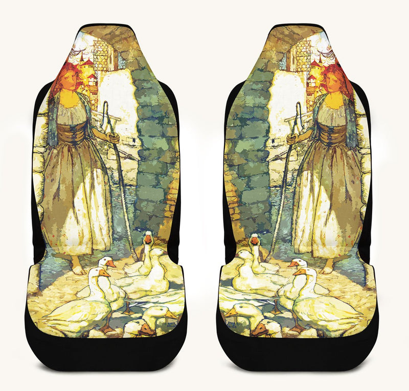 Alas Dear Goose Girl Car Seat Cover - Jaded Lament