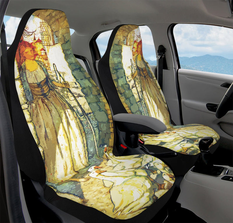 Alas Dear Goose Girl Car Seat Cover - Jaded Lament