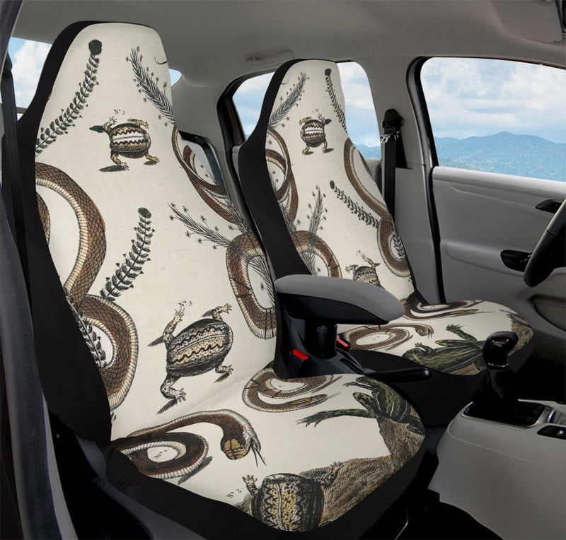 An Arrangement of Frogs and Snakes Car Seat Cover - Jaded Lament