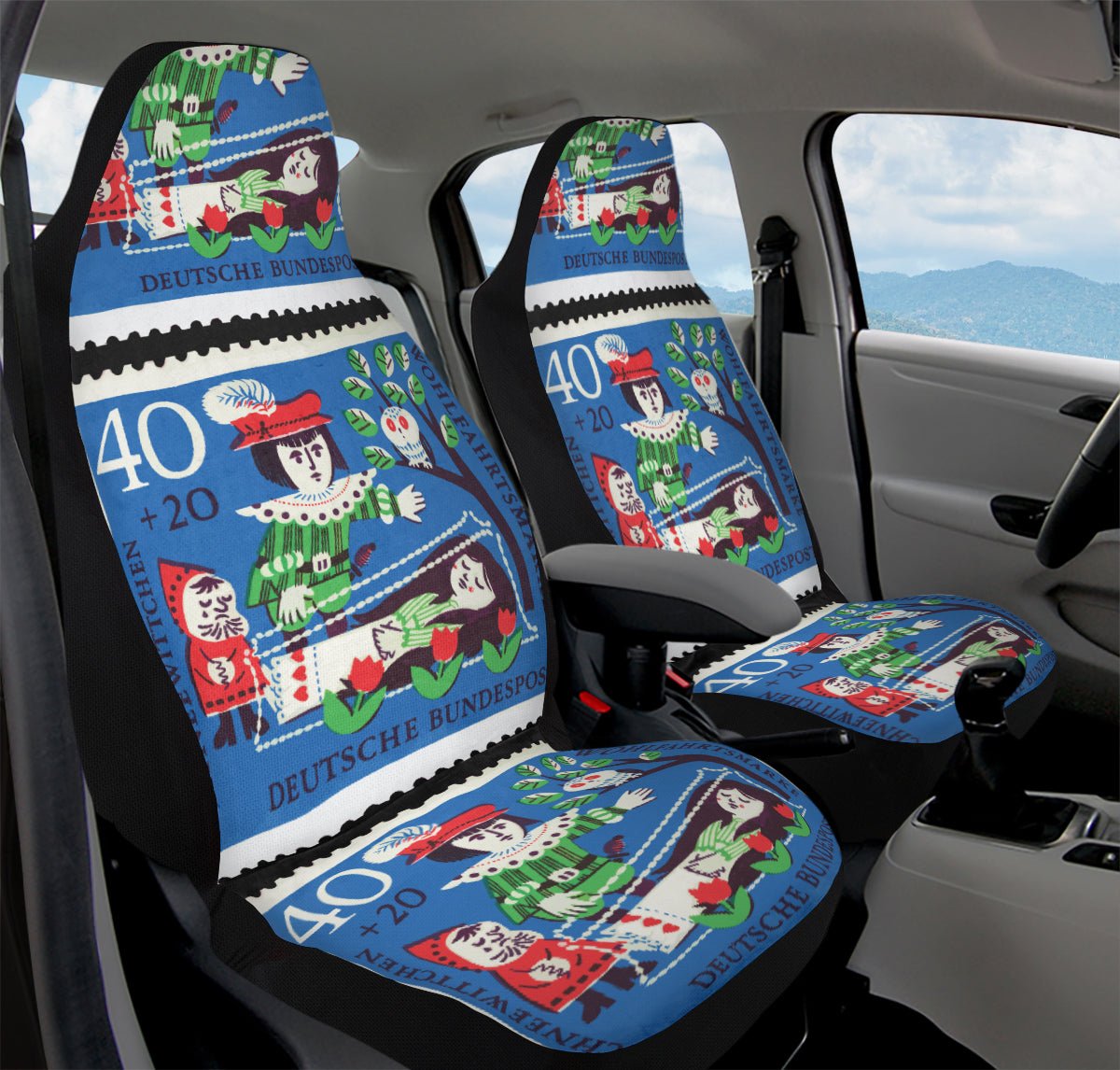 Before the Kiss Car Seat Cover - Jaded Lament