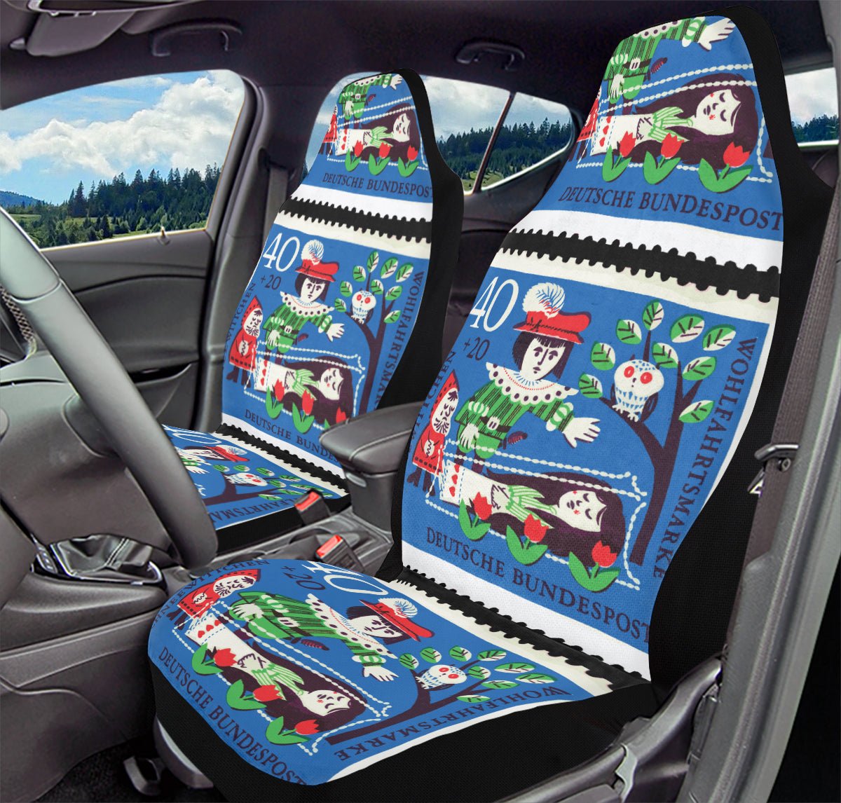 Before the Kiss Car Seat Cover - Jaded Lament