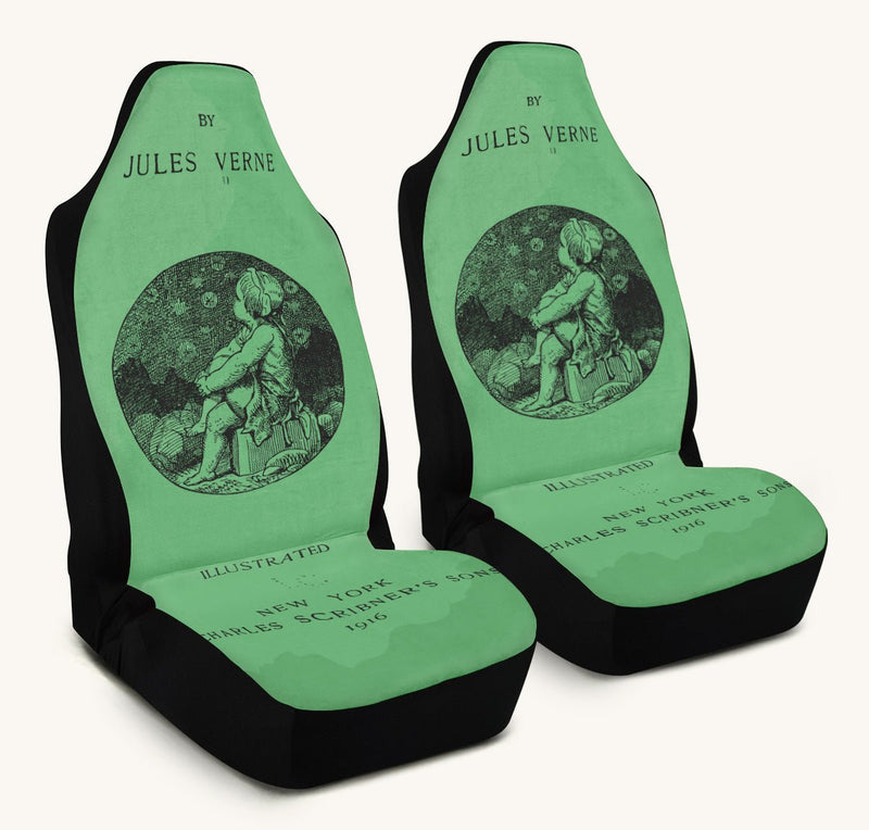 Beneath The Green Silence Car Seat Cover - Jaded Lament