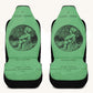 Beneath The Green Silence Car Seat Cover - Jaded Lament