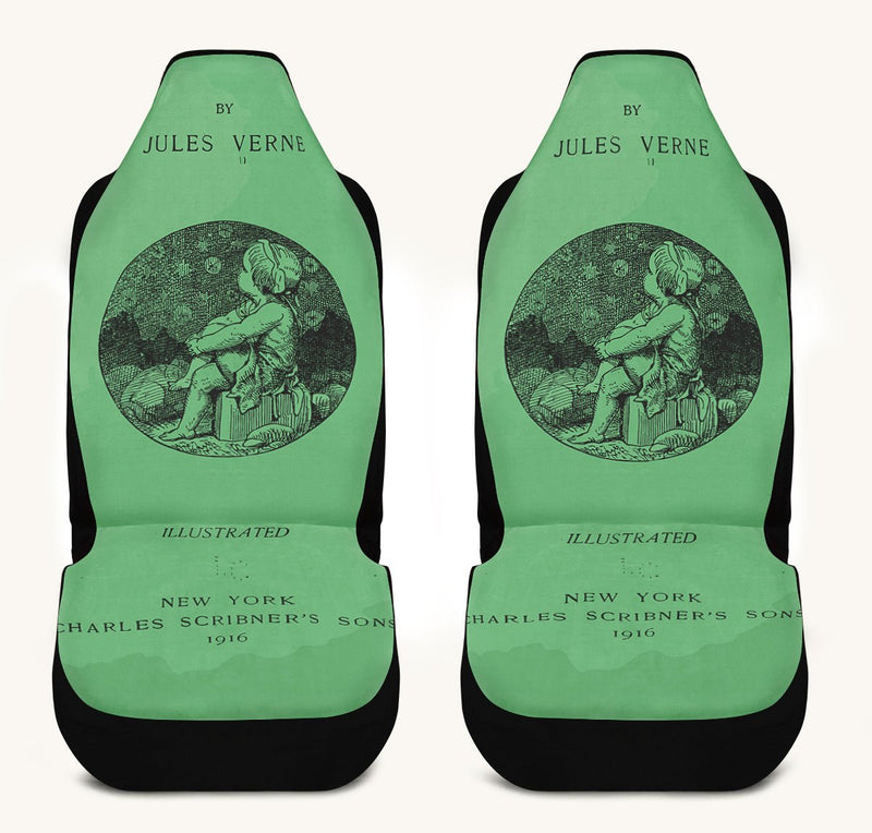 Beneath The Green Silence Car Seat Cover - Jaded Lament