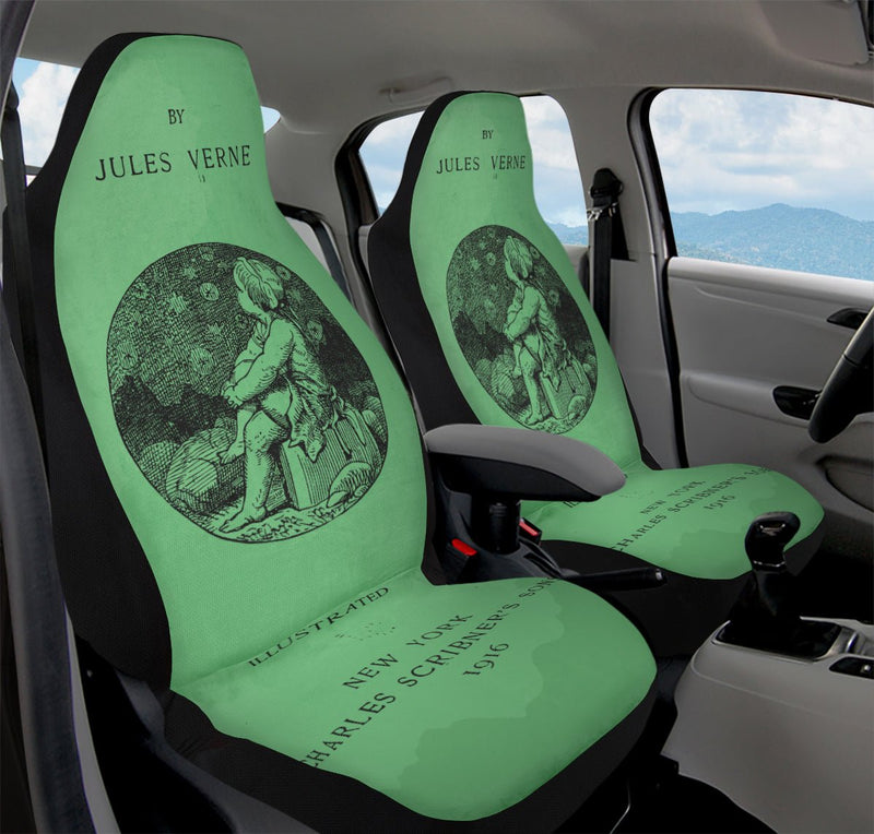Beneath The Green Silence Car Seat Cover - Jaded Lament