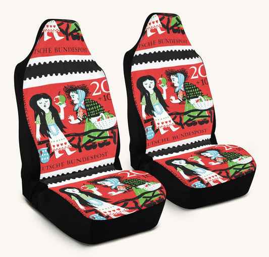 Beneath The Red Canopy Car Seat Cover - Jaded Lament