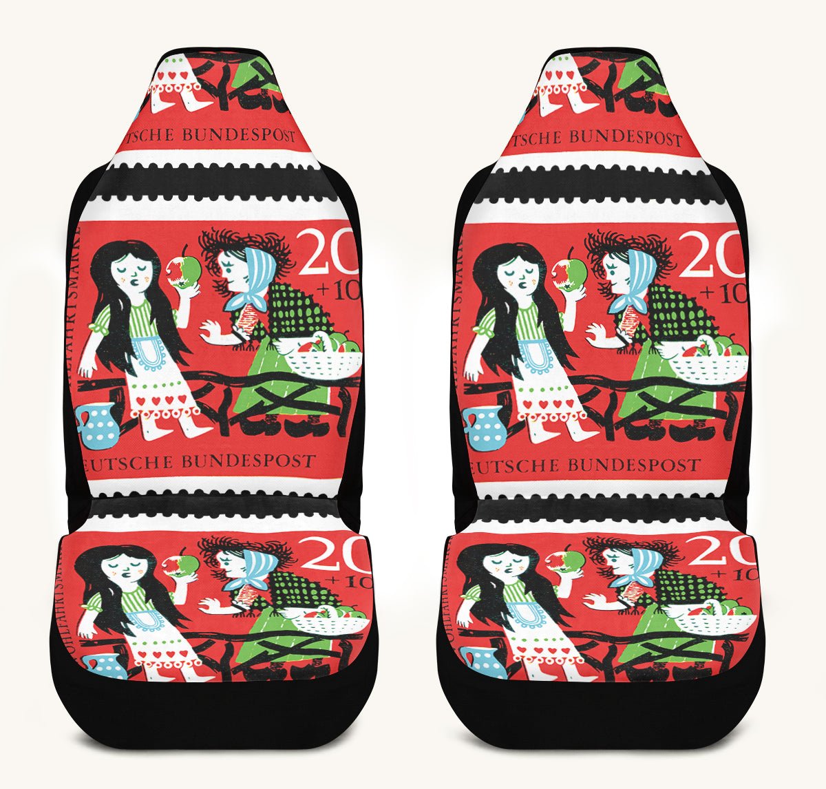 Beneath The Red Canopy Car Seat Cover - Jaded Lament