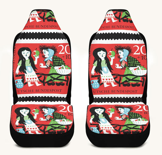 Beneath The Red Canopy Car Seat Cover - Jaded Lament