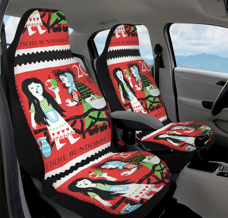 Beneath The Red Canopy Car Seat Cover - Jaded Lament