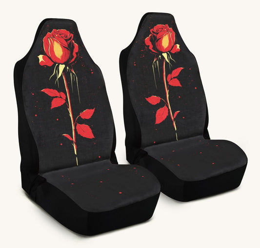 Bleeding Rose Car Seat Cover - Jaded Lament