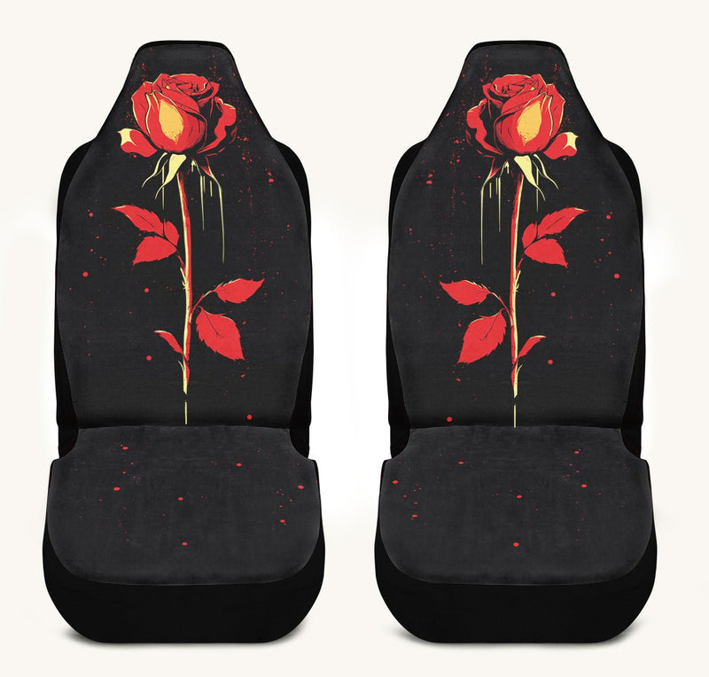 Bleeding Rose Car Seat Cover - Jaded Lament