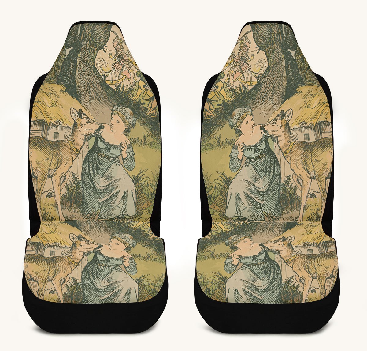 Brother Drank from the Wrong Stream Car Seat Cover - Jaded Lament